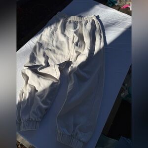 Brandy Melville Off-White Sweatpants